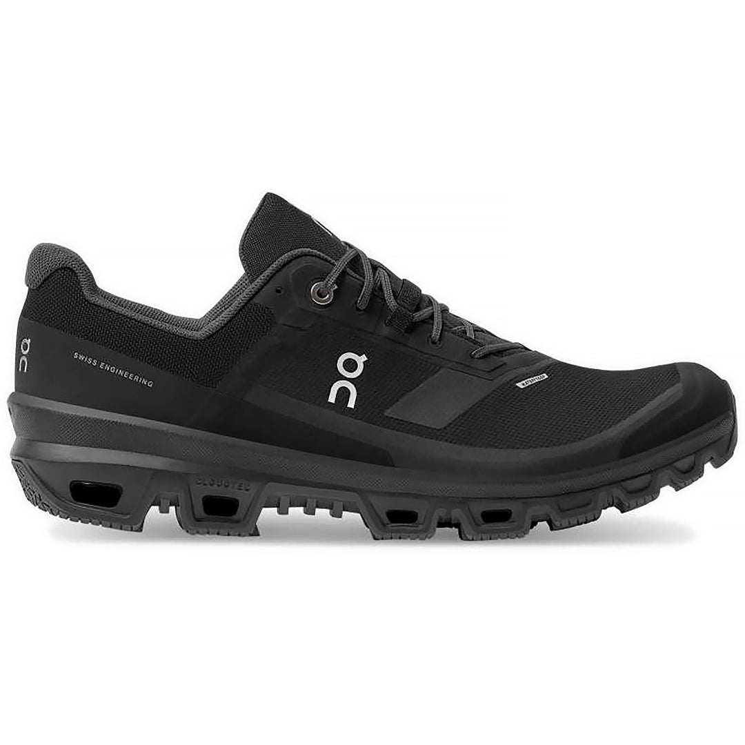 Men's On Cloudventure Waterproof 3, Black, 12 D Medium