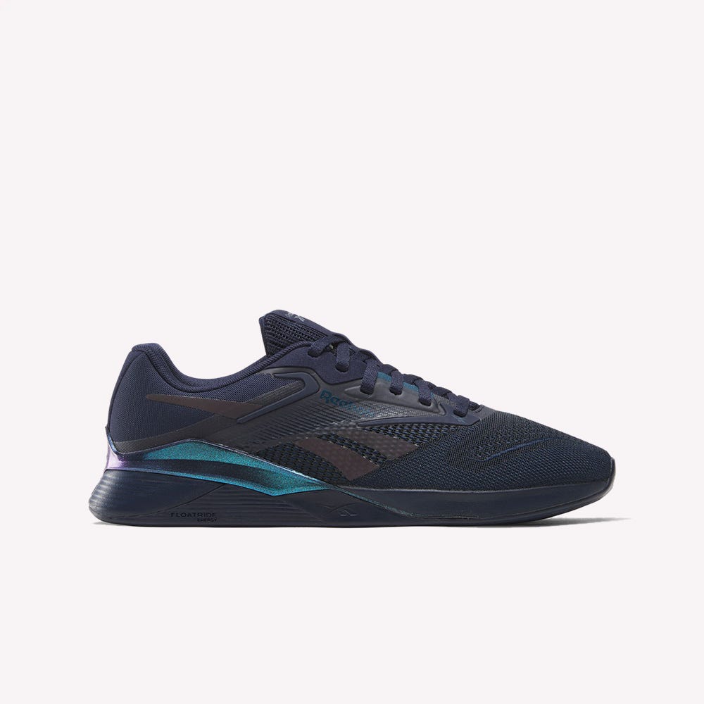 Men's Reebok Nano X4, Vector Navy/Escape Blue, 9.5 D Medium