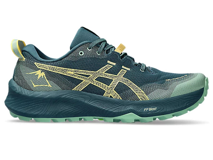 Men's Asics Gel-Trabuco 12, Magnetic Blue/Faded Yellow, 10.5 D Medium