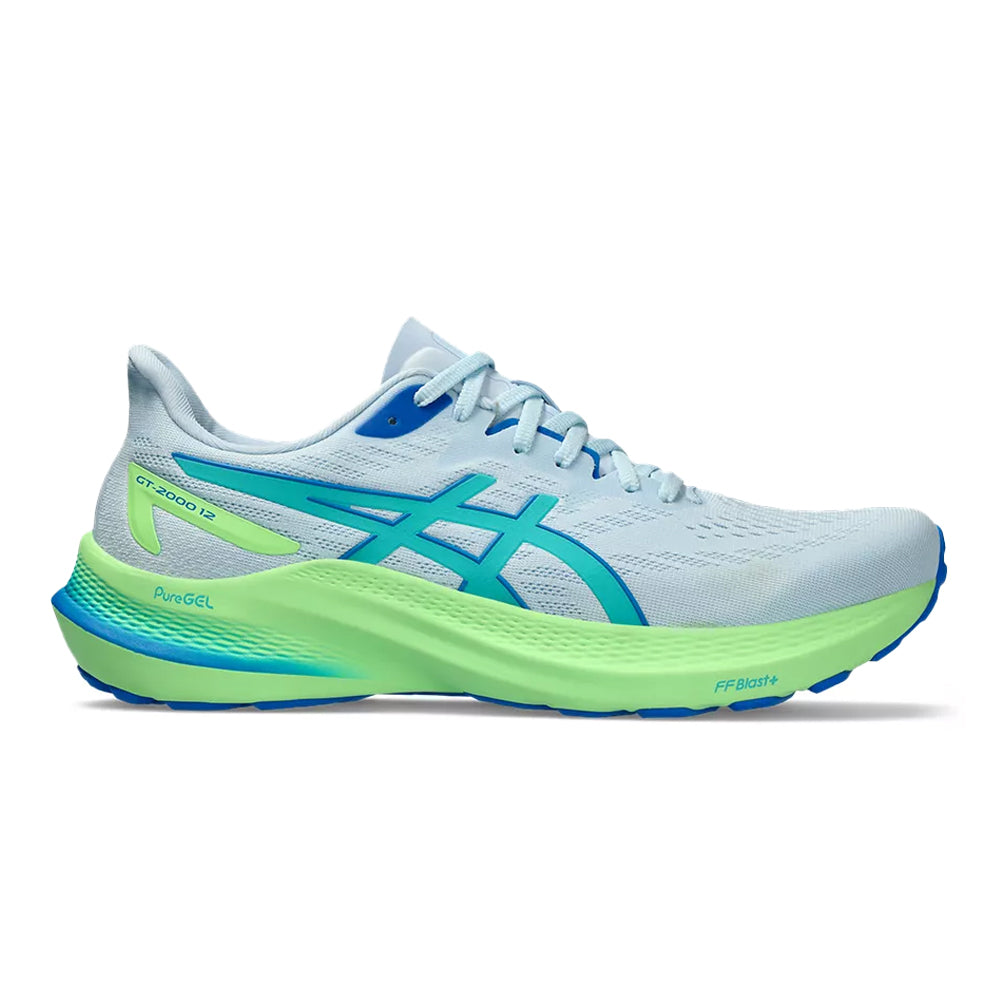 Men's Asics GT-2000 12 Lite-Show, Lite-Show/Sea Glass, 13 D Medium