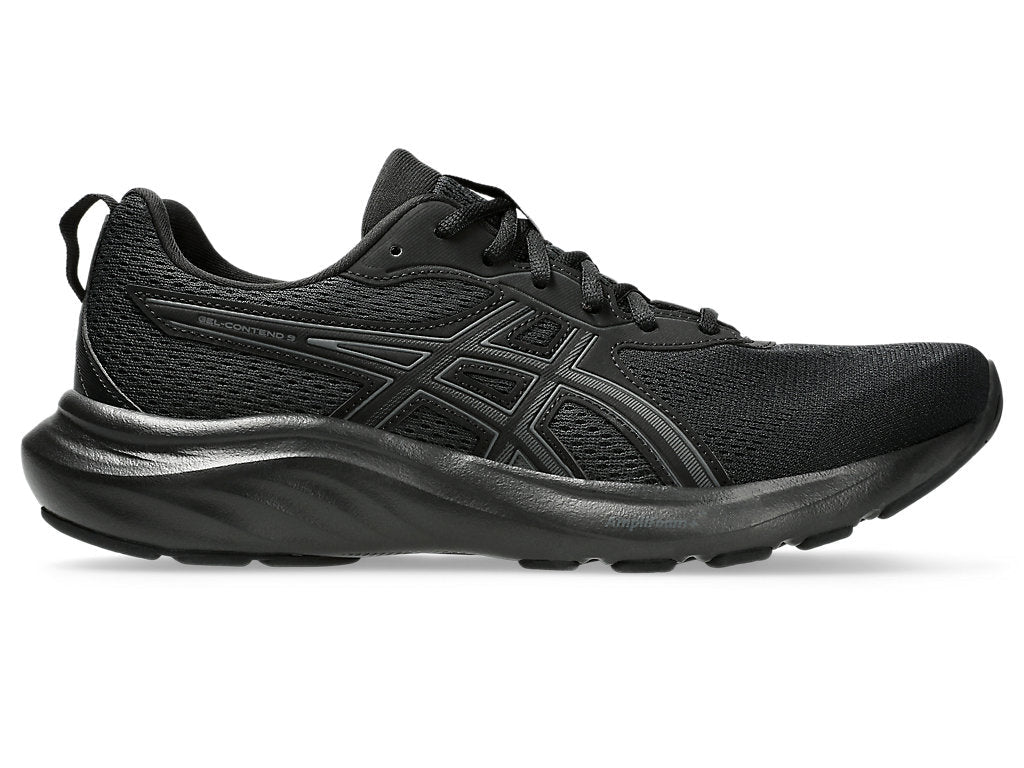 Men's Asics Gel-Contend 9, Black/Graphite Grey, 9 D Medium