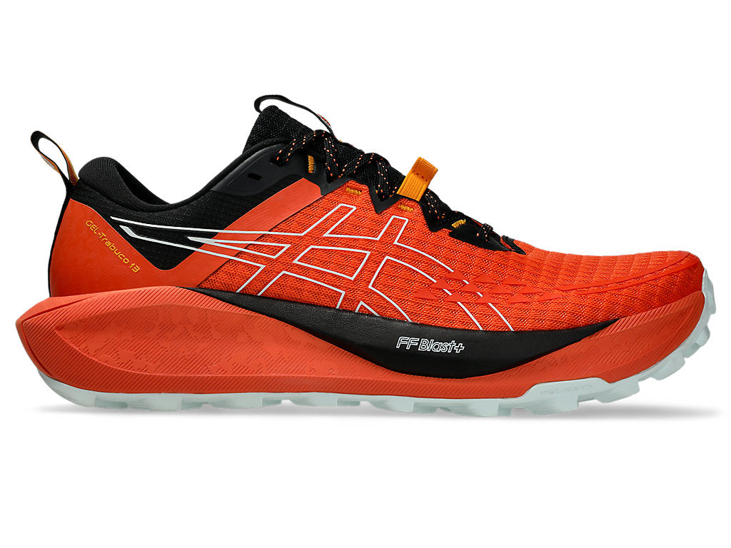 Men's Asics Gel-Trabuco 13, Nova Orange/Pure Aqua, 11.5 D Medium