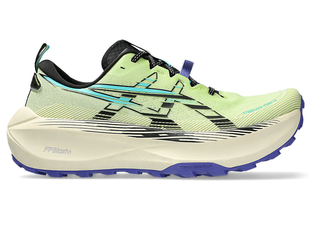 Men's Asics Trabuco Max 4, Lime Green/Black, 11.5 D Medium