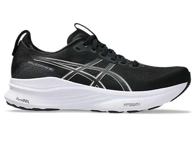 Men's Asics Gel-Kayano 32, Black/White, 8.5 D Medium