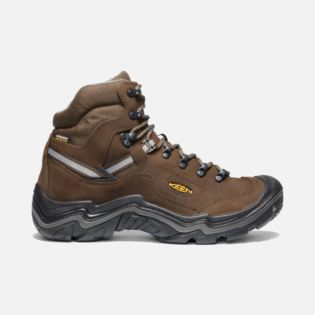 Men's Keen Durand II Mid WP, Cascade Brown/Gargoyle, 10.5 D Medium