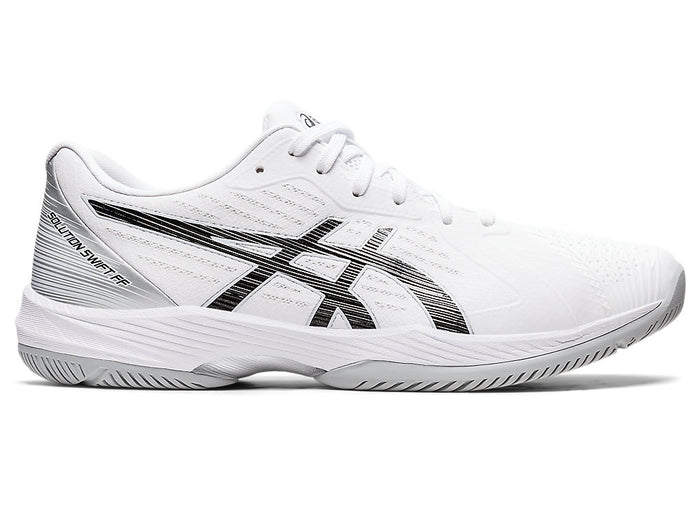 Men's Asics Solution Swift FlyteFoam, White/Black, 13 D Medium