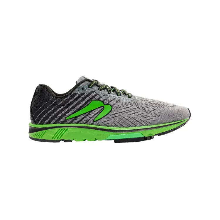 Men's Newton Running Gravity 11 , Gray/Green, 6 D Medium