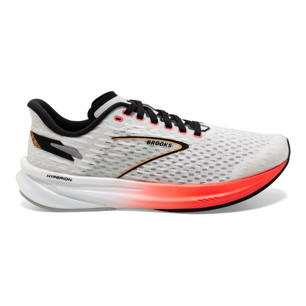 Men's Brooks Hyperion, Blue/Fiery Coral/Orange, 8.5 D Medium