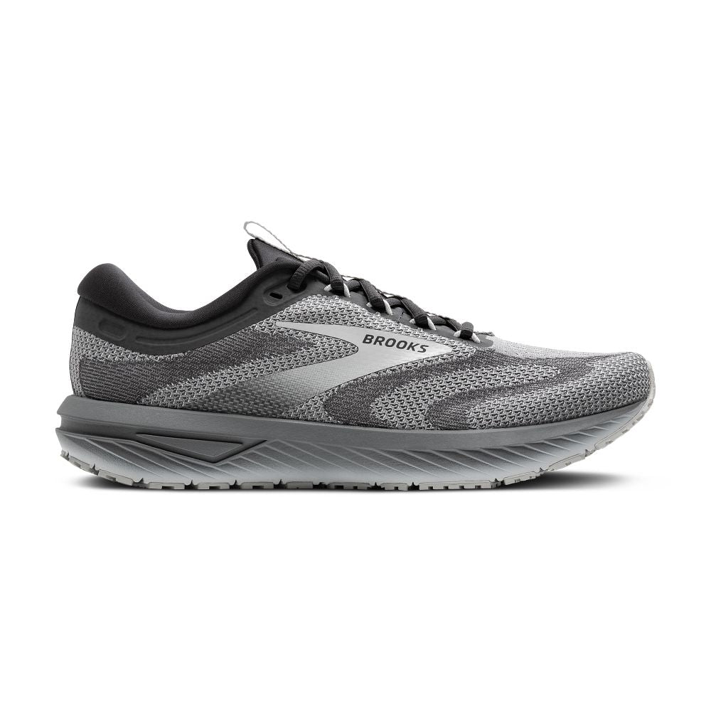 Men's Brooks Revel 7, Primer/Blackened Pearl, 7 D Medium