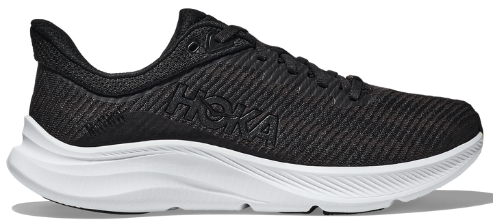 Men's Hoka Solimar, Black/White, 12.5 D Medium