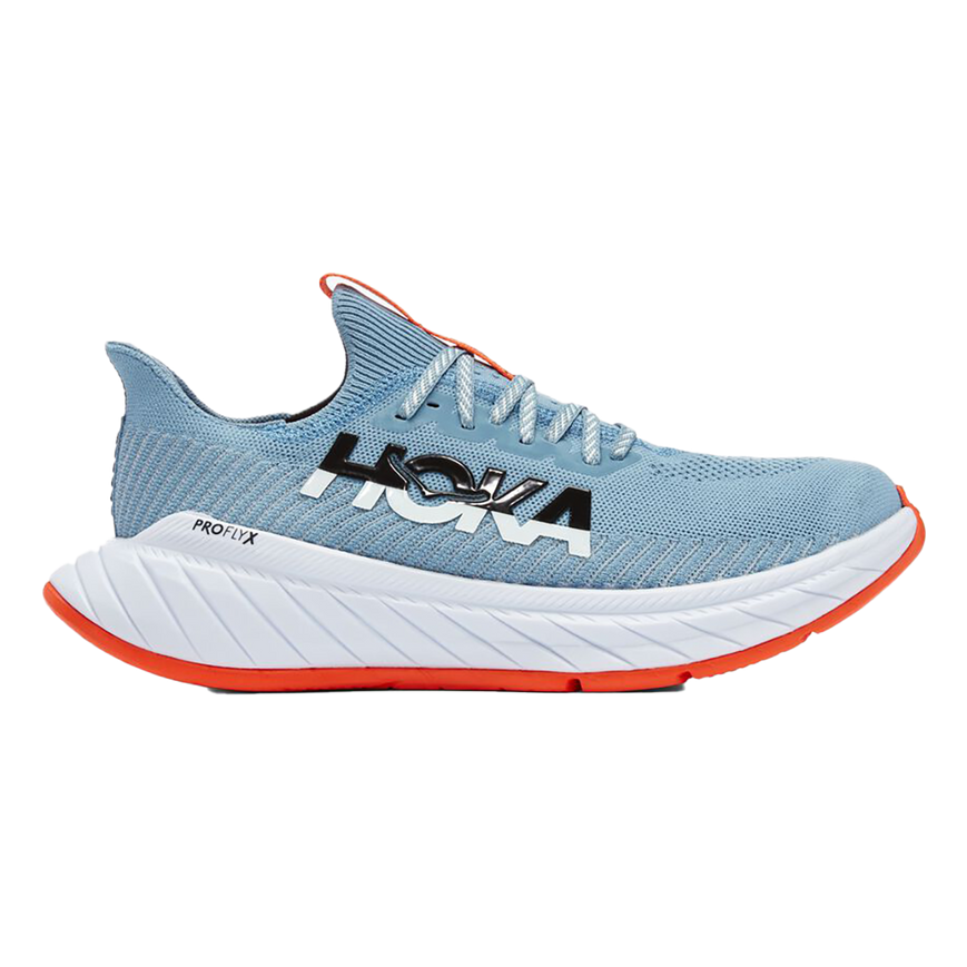 Men's Hoka Carbon X 3, Mountain Spring/Puffin's Bill, 9 D Medium