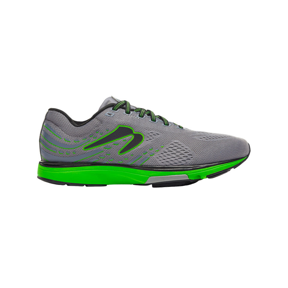 Men's Newton Running Fate 9, Grey/Forest, 6 D Medium