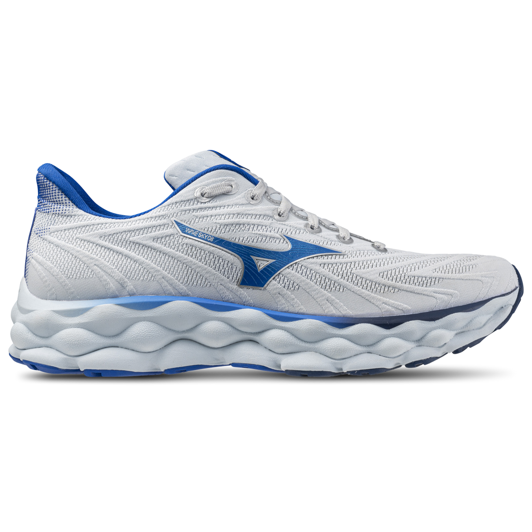 Men's Mizuno Wave Sky 8, Plein Air/Laser Blue, 11.5 D Medium