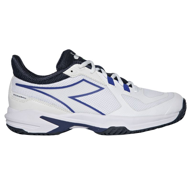 Men's Diadora Trofeo 2 All Ground, White/Surf the Web/Blue Corsair, 11 D Medium