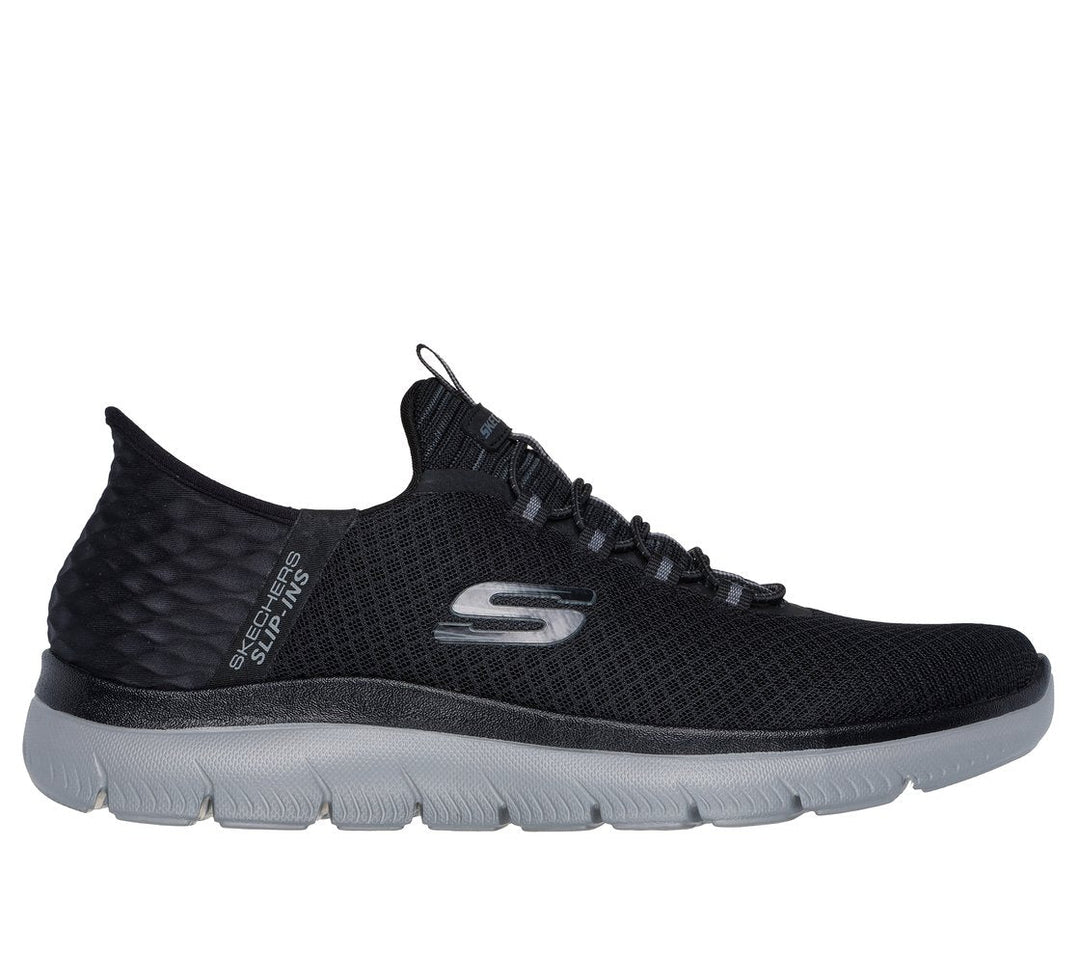 Men's Skechers Slip-ins: Summits - High Range, Black/Charcoal, 10 D Medium
