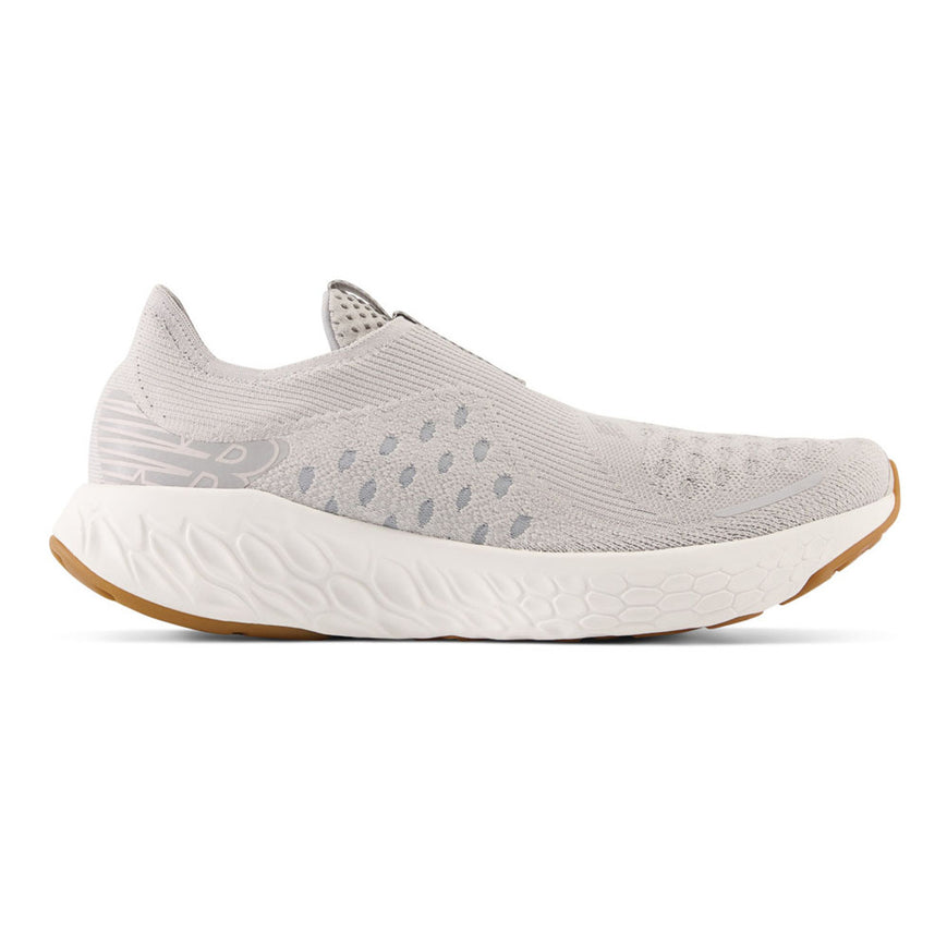 Men's New Balance Fresh Foam X 1080 Unlaced, Light Aluminum/Silver Mink/Silver MetalLic, 10 D Medium