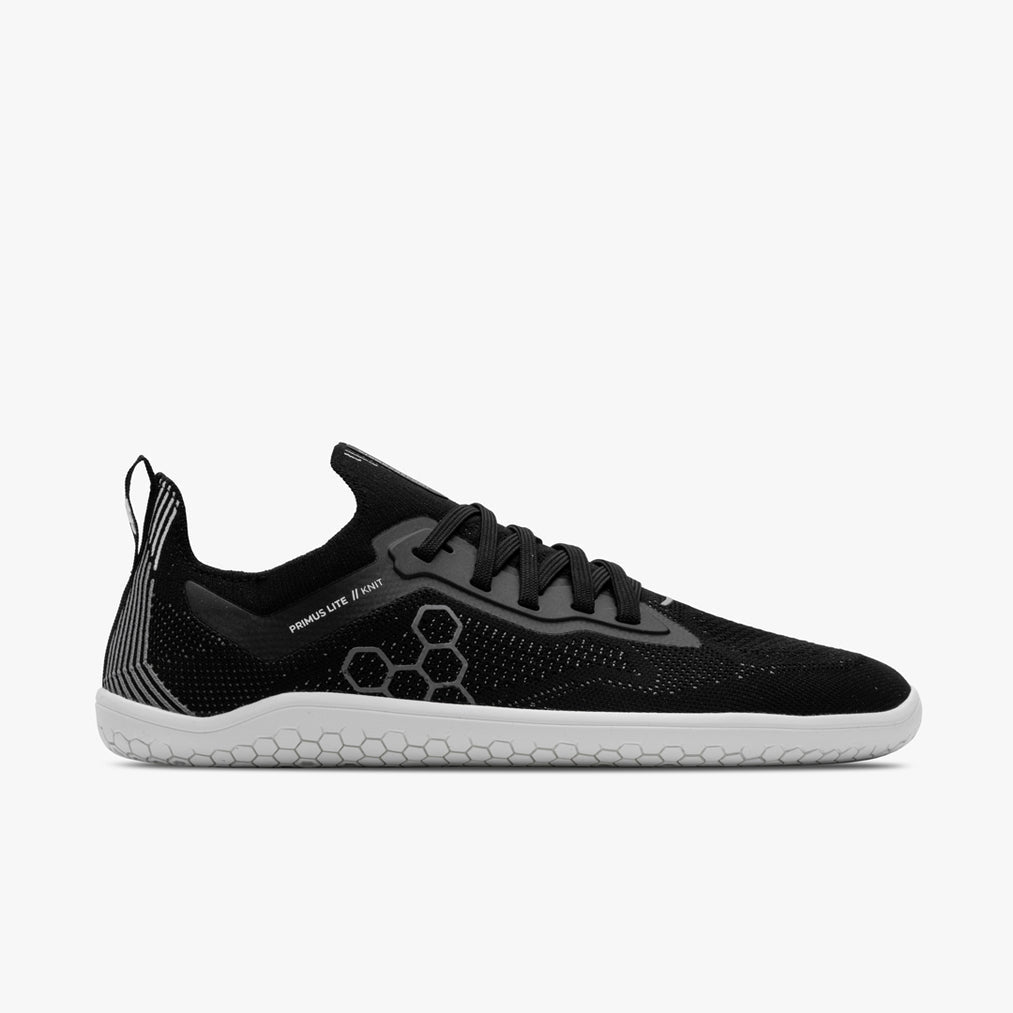 Men's Vivobarefoot Primus Lite Knit, Obsidian, 12.5 D Medium