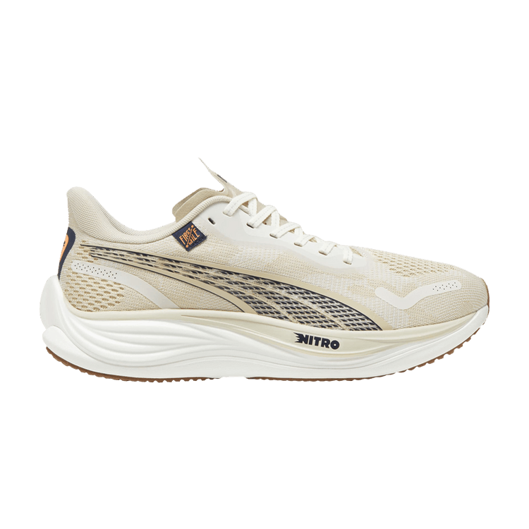 Men's Puma Velocity Nitro 3, Vapor Grey/Putty Club/Club Navy, 8.5 D Medium