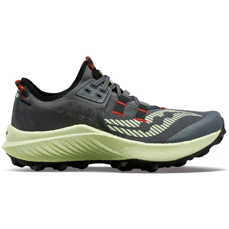 Men's Saucony Endorphin Rift, Shadow/Aurora, 8.5 D Medium