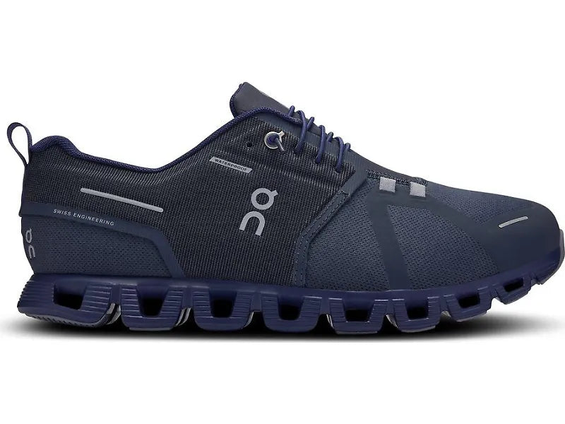 Men's On Cloud 5 Waterproof, Navy/Ink, 7 D Medium