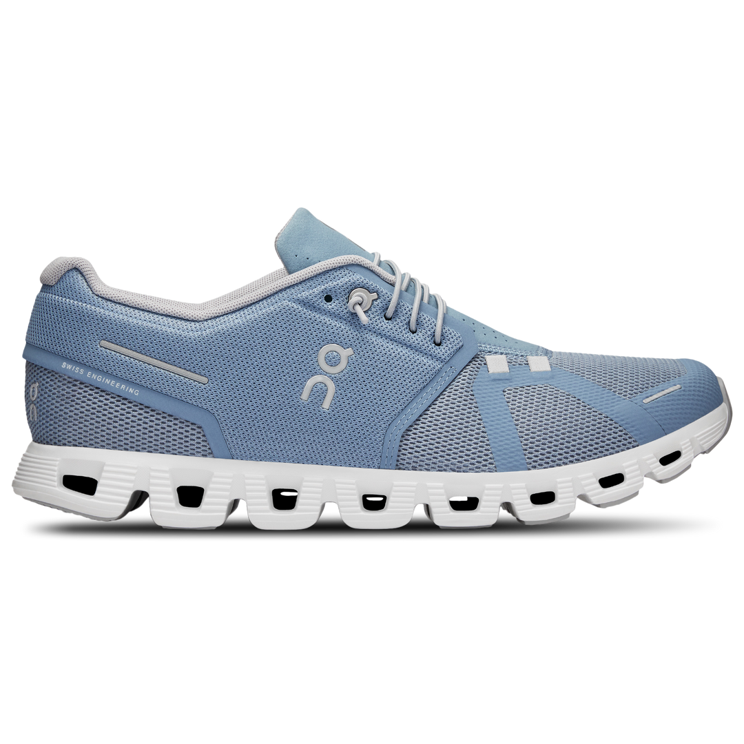 Men's On Cloud 5, Chambray/White, 13 D Medium