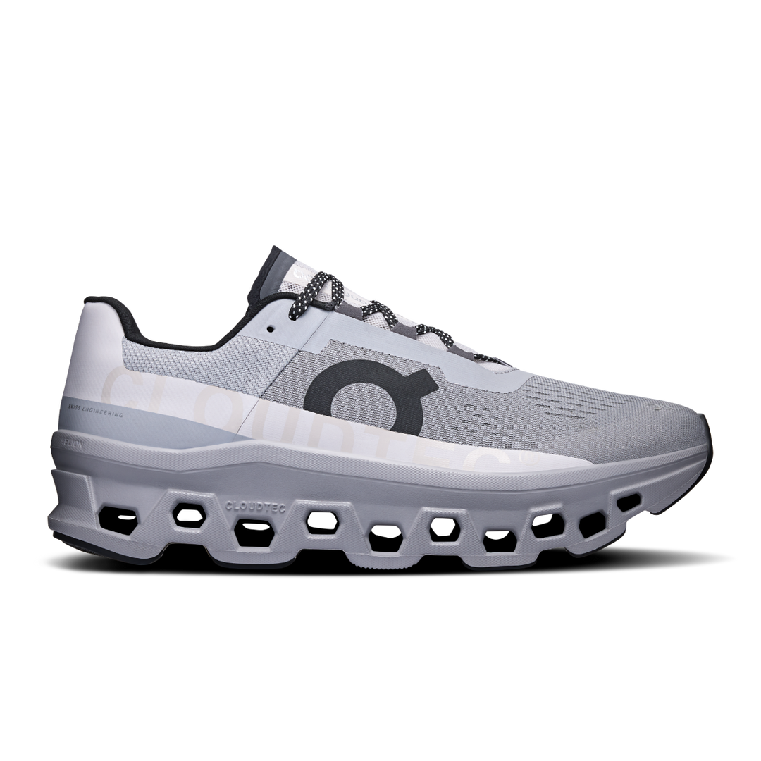 Men's On Cloudmonster, Alloy/Silver, 10 D Medium