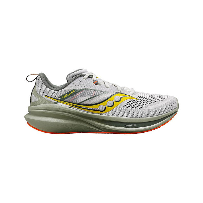 Men's Saucony Omni 22, Fog/Bough, 11.5 D Medium