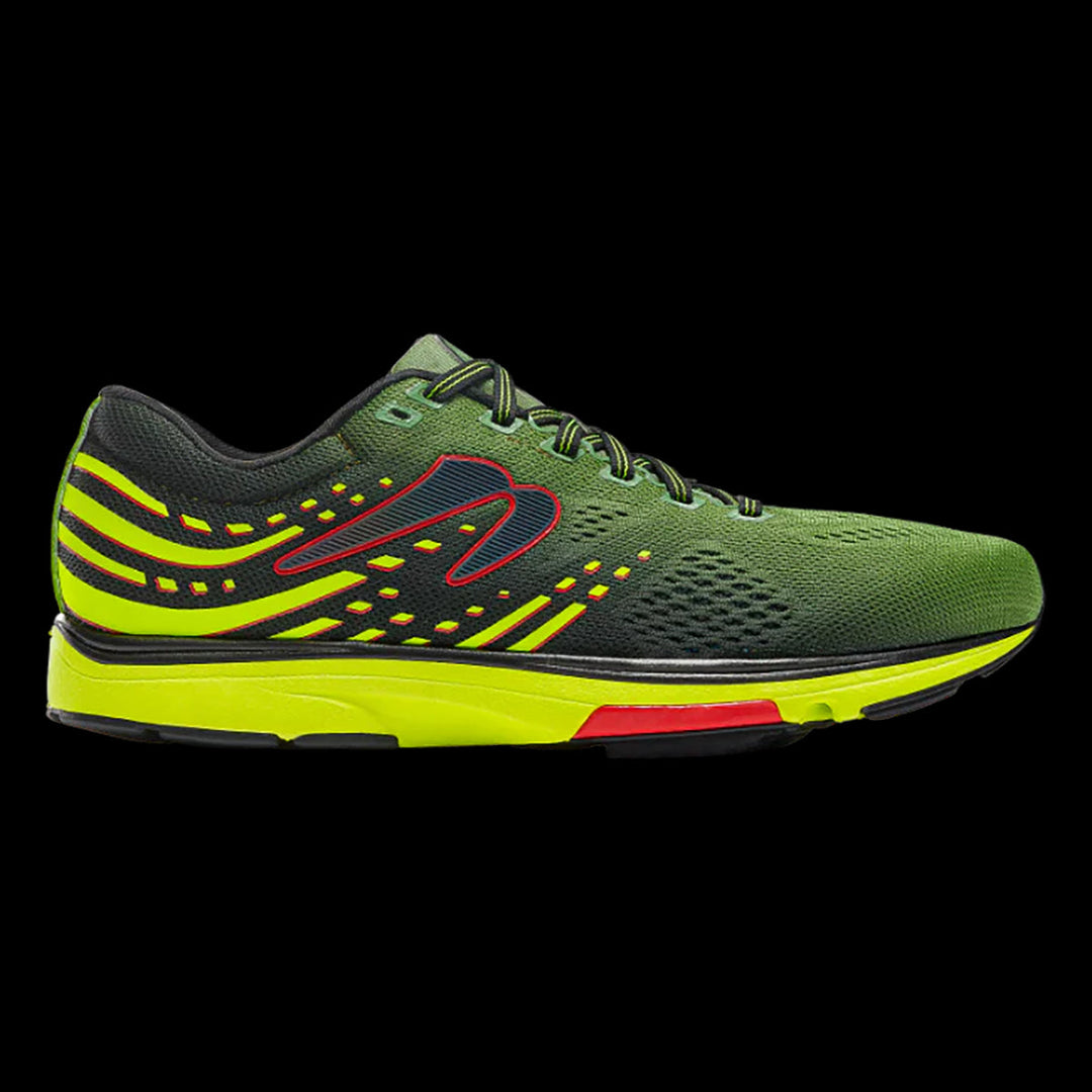 Men's Newton Running Kismet 8 B, Forest Green/Lime Green, 9.5 D Medium