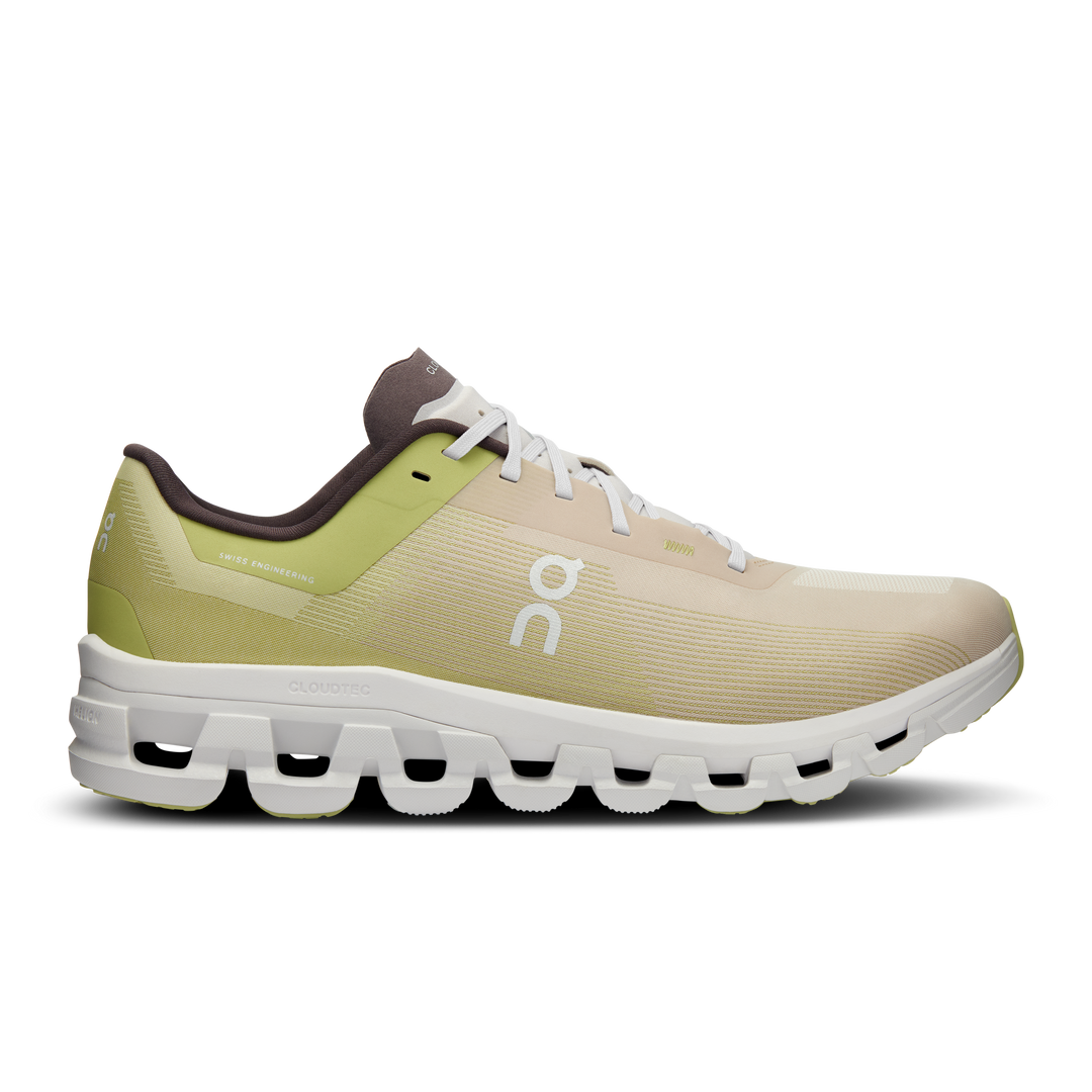 Men's On Cloudflow 4, Zest/Frost, 12 D Medium