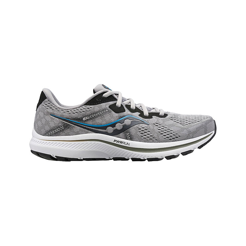 Men's Saucony Omni 20, Alloy/Topaz, 9.5 D Medium