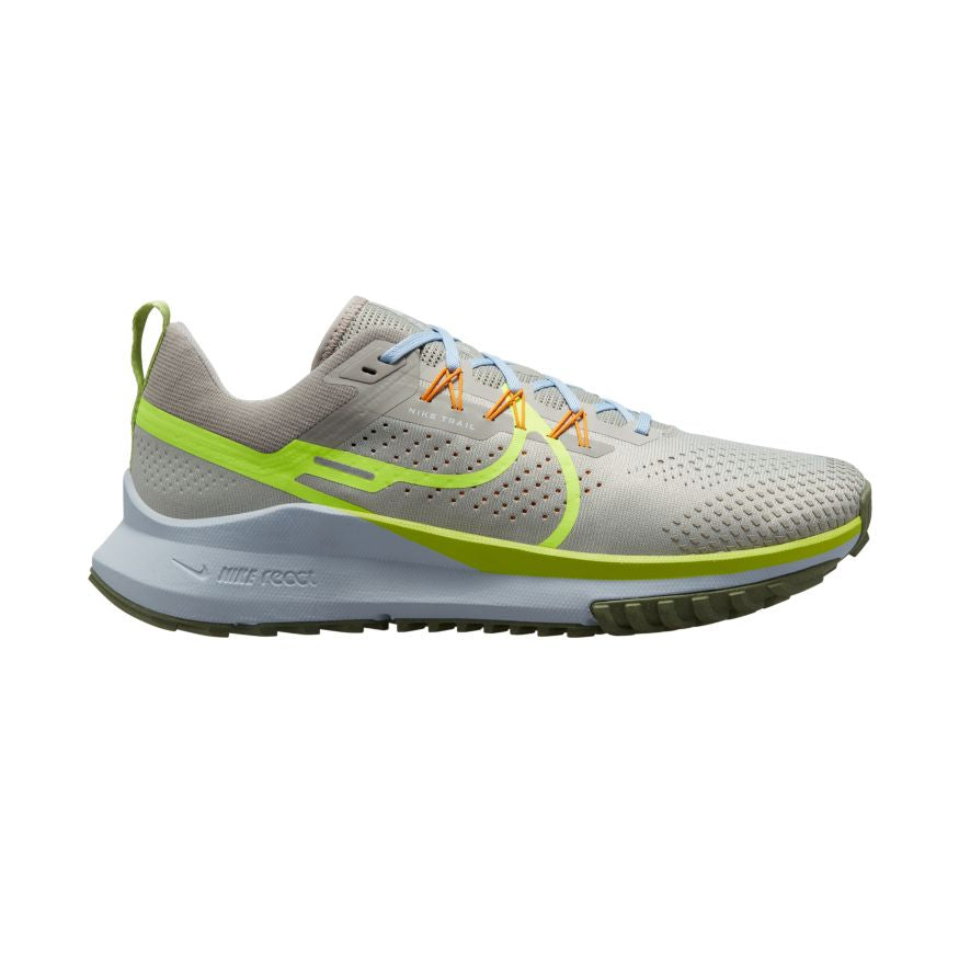 Men's Nike Pegasus Trail 4, Iron Ore/Volt/Cobblestone, 8.5 D Medium