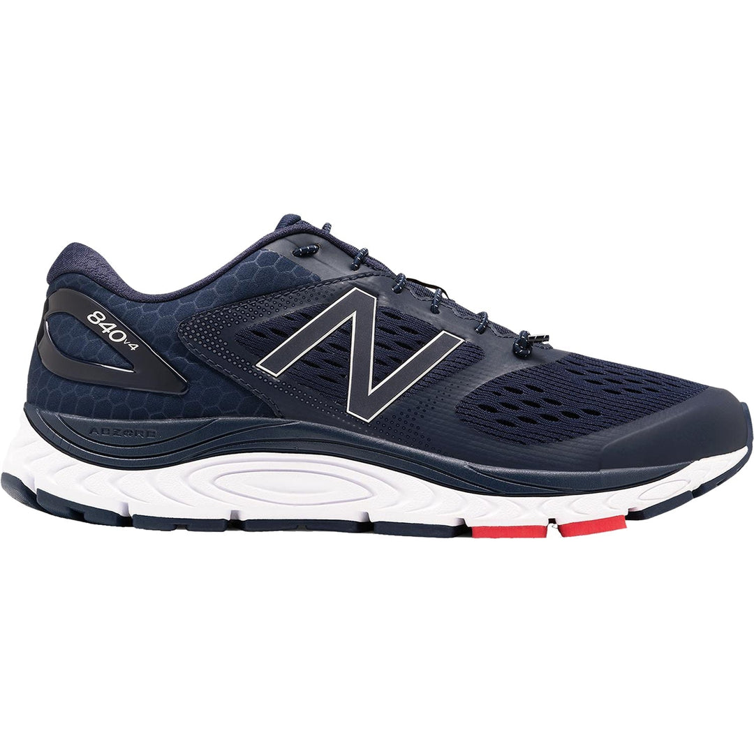 Men's New Balance 840v4, Pigment/White/Team Red, 7 2E Wide