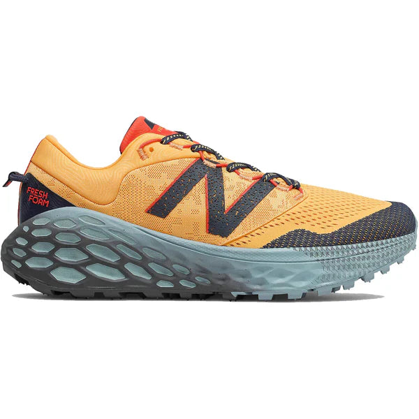 Men's New Balance Fresh Foam X Trail More v1, Habanero/Grey, 9 D Medium
