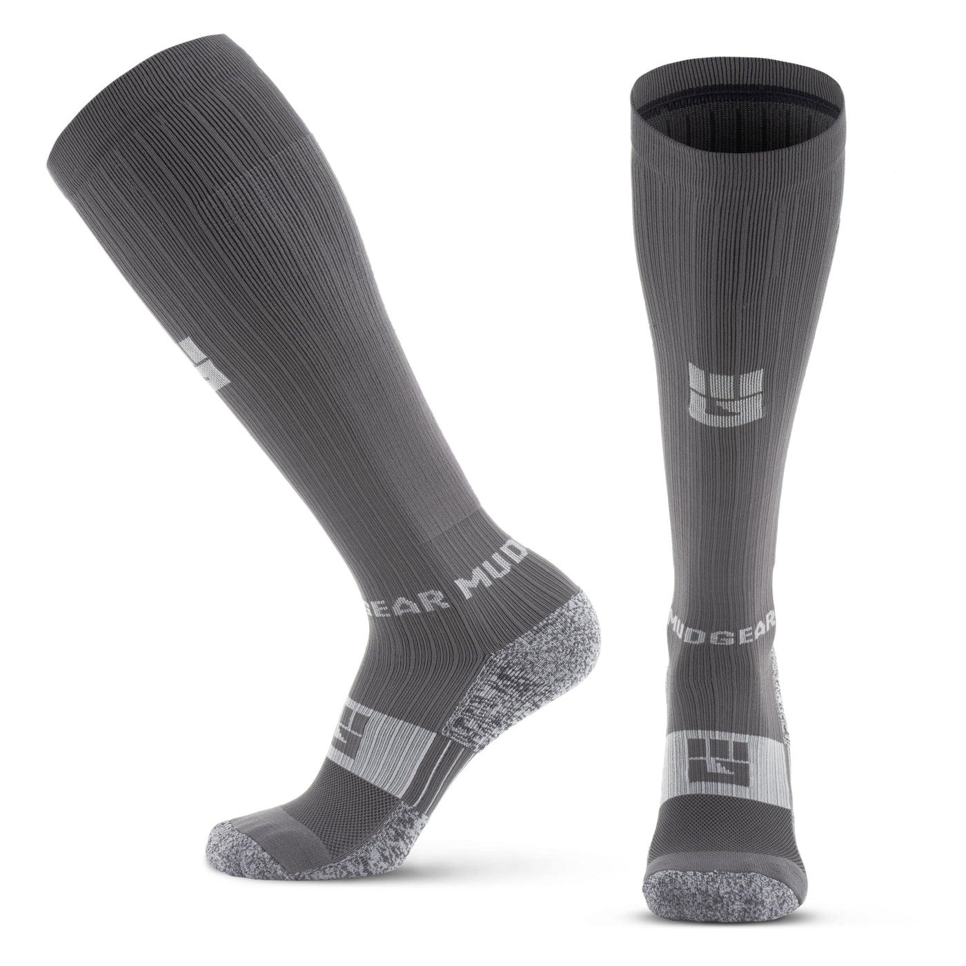 Tall Compression Socks (Gray/Gray)