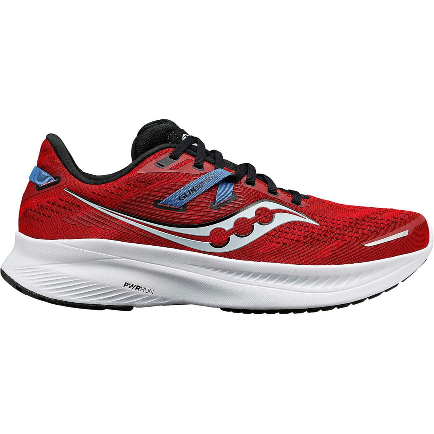 Men's Saucony Guide 16, Dahlia/Black, 9.5 D Medium