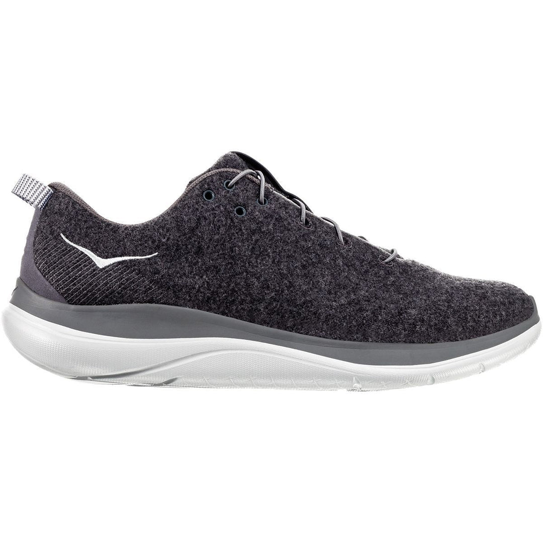 Men's Hoka Hupana Flow Wool, Dark Shadow/Charcoal Gray, 11 D Medium