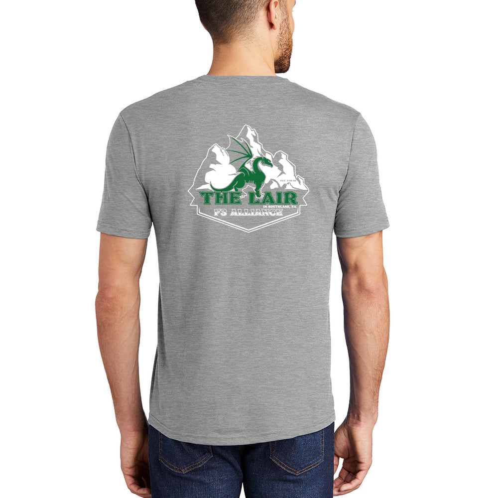 CLEARANCE ITEM - F3 Alliance The Lair  - District Perfect Tri Tee (Heather Gray/Medium)