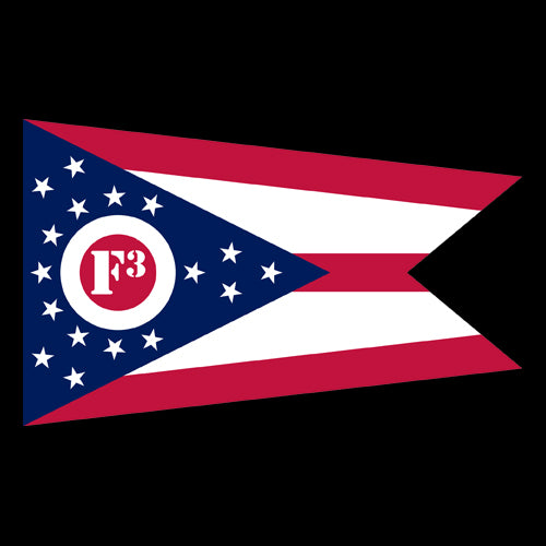F3 Ohio Flag Patch