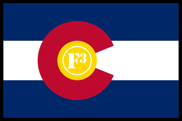 F3 Colorado Flag Patch