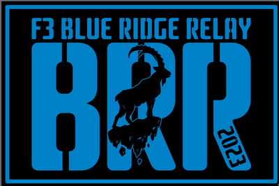 CLEARANCE ITEM - F3 2023 Blue Ridge Relay Patch