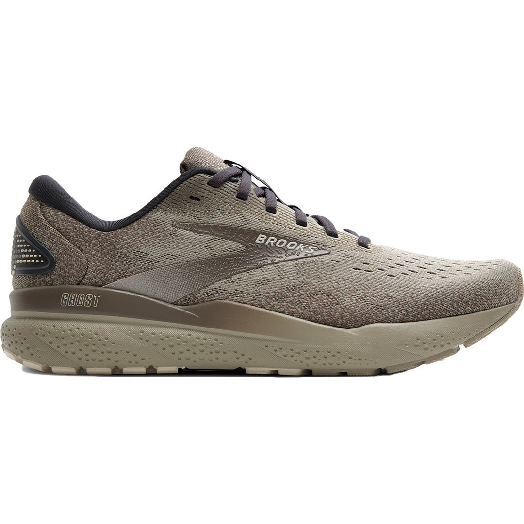 Men's Brooks Ghost 16, London Fog/Falcon/Coconut, 12 D Medium