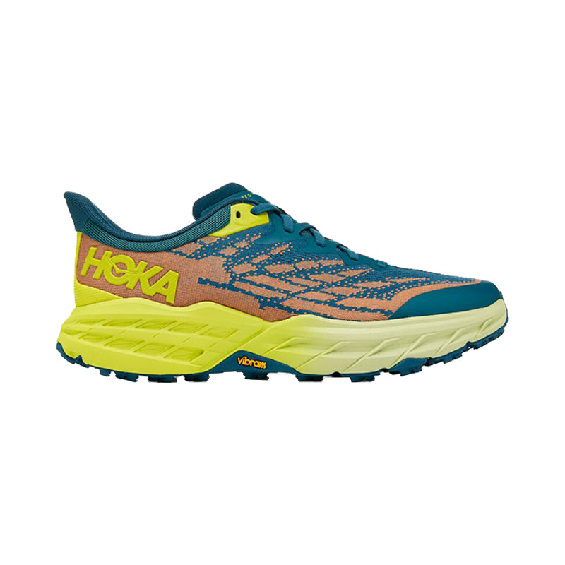 Men's Hoka Speedgoat 5, Blue Coral/Evening Primrose, 7 D Medium