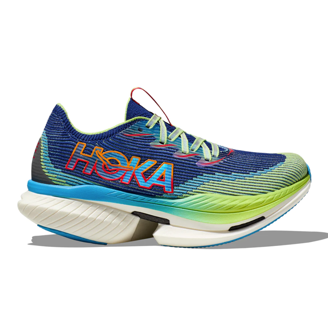 Men's Hoka Cielo X1, Evening Sky/Lettuce, 10 D Medium