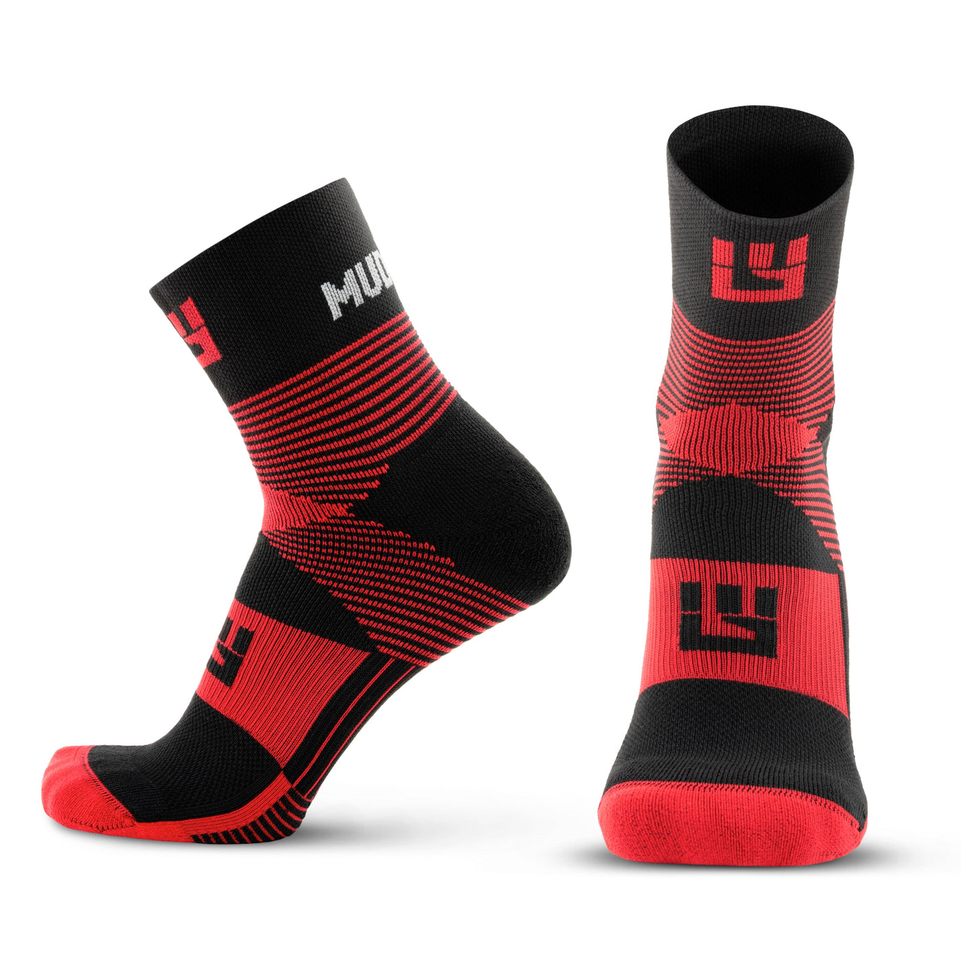 MudGear Hybrid Training Sock (RED)