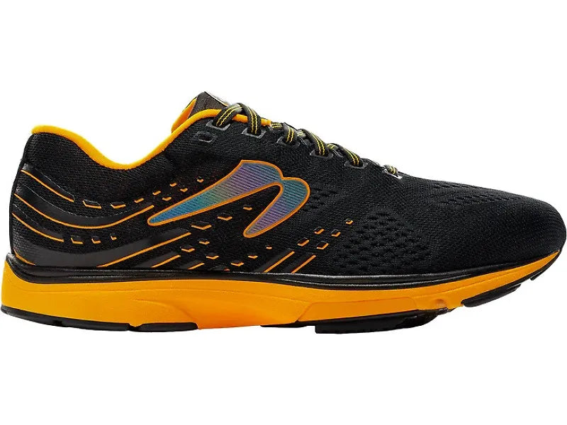 Men's Newton Running Kismet 9 B, Black/Amber, 11 D Medium