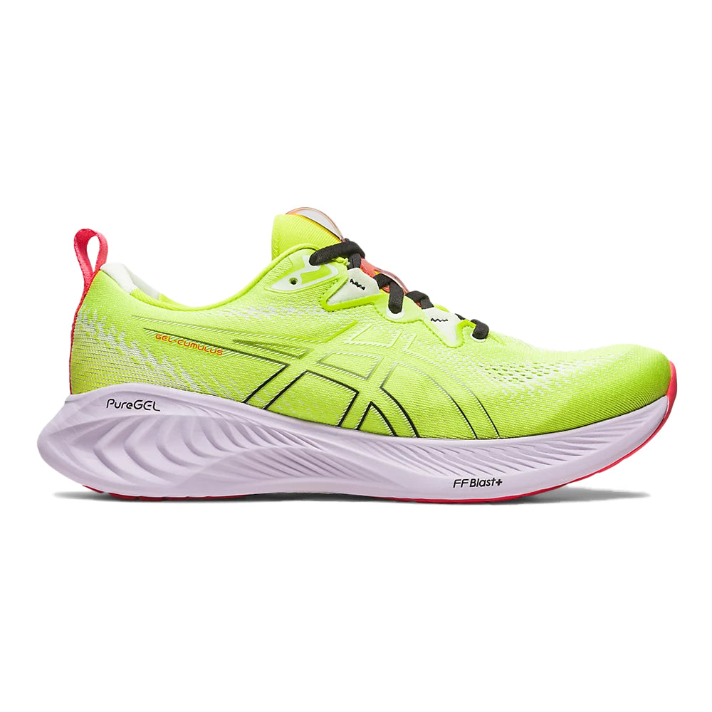Men's Asics Gel-Cumulus 25, Lime Zest/Whisper Green, 11.5 D Medium