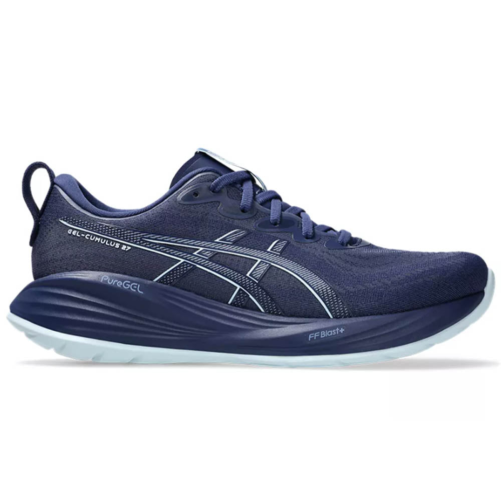 Men's Asics Gel-Cumulus 27, Indigo Blue/Cool Grey, 9 D Medium