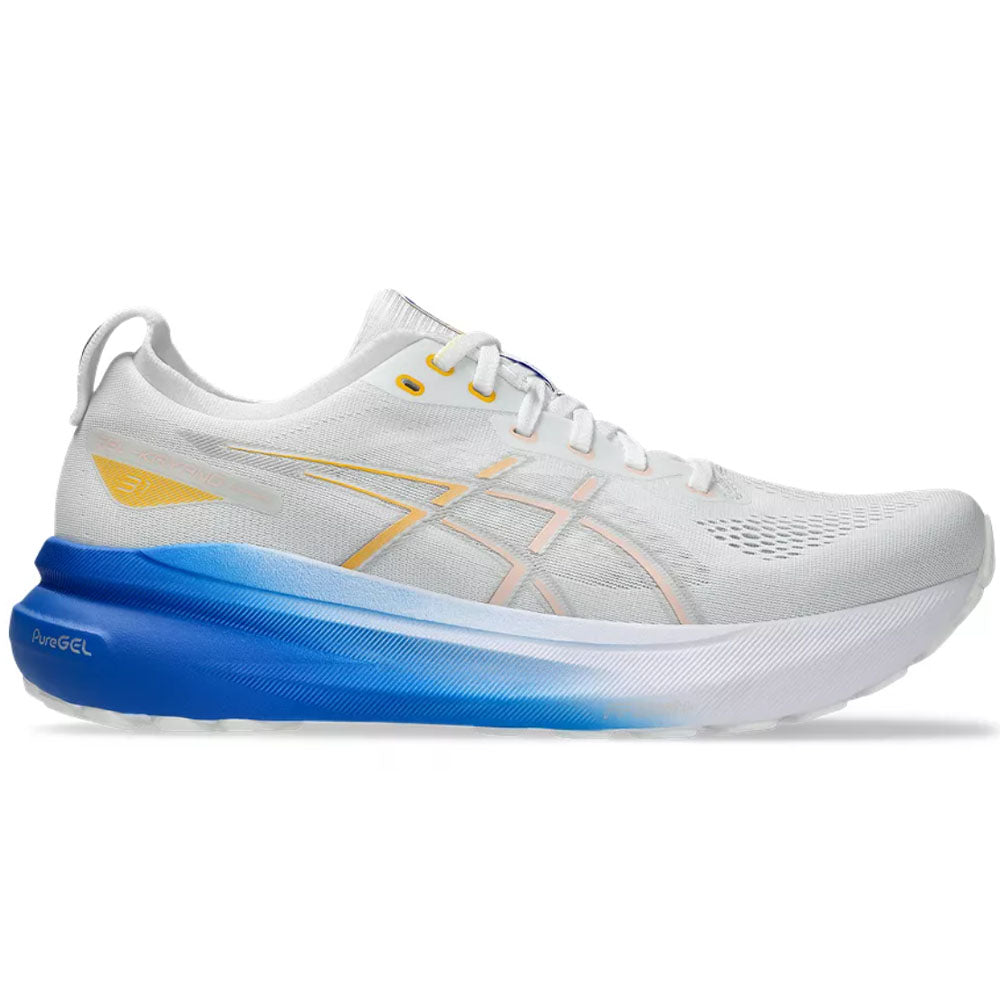 Men's Asics Gel-Kayano 31, White/Breeze, 10 D Medium