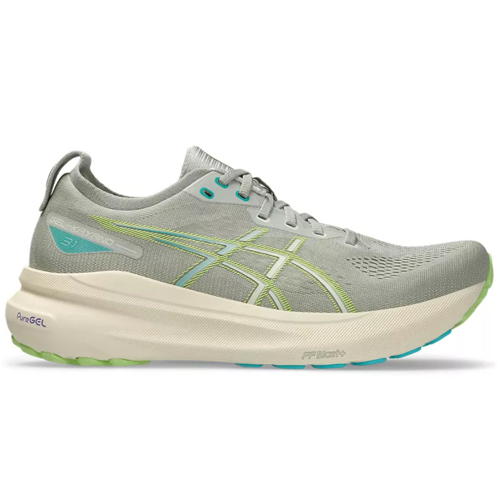 Men's Asics Gel-Kayano 31, White Sage/Birch, 13 D Medium