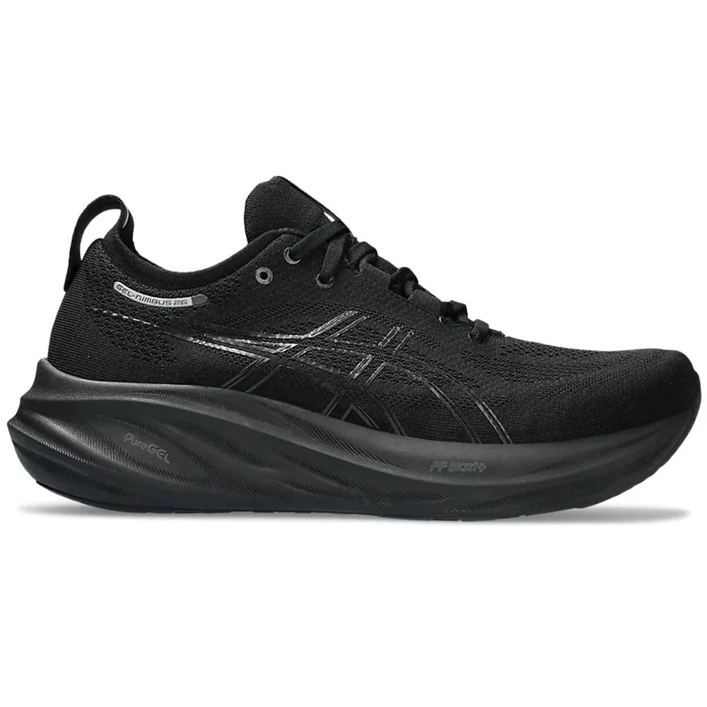 Men's Asics Gel-Nimbus 26, Black/Black, 13.5 D Medium